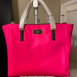 Kate Spade Nylon Wilson Road Alyse Radish color